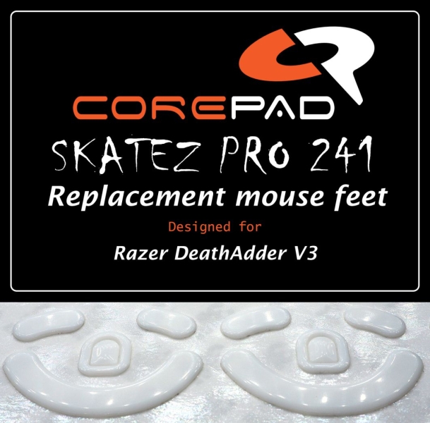 X-RAYPAD Jade Obsidian Mouse Skates Tiger EspTiger Ice Arc Hyperglides Hypergleits Hypergleids Corepad Skatez Razer DeathAdder V3 Pro